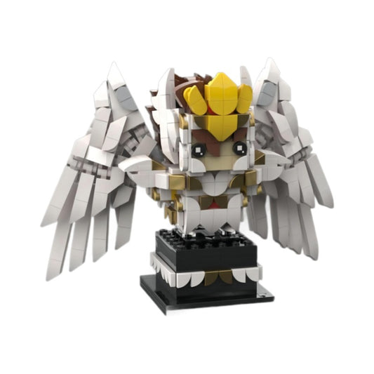 seiya god cloth brickheadz building set | saint seiya | moc-102989 - 2