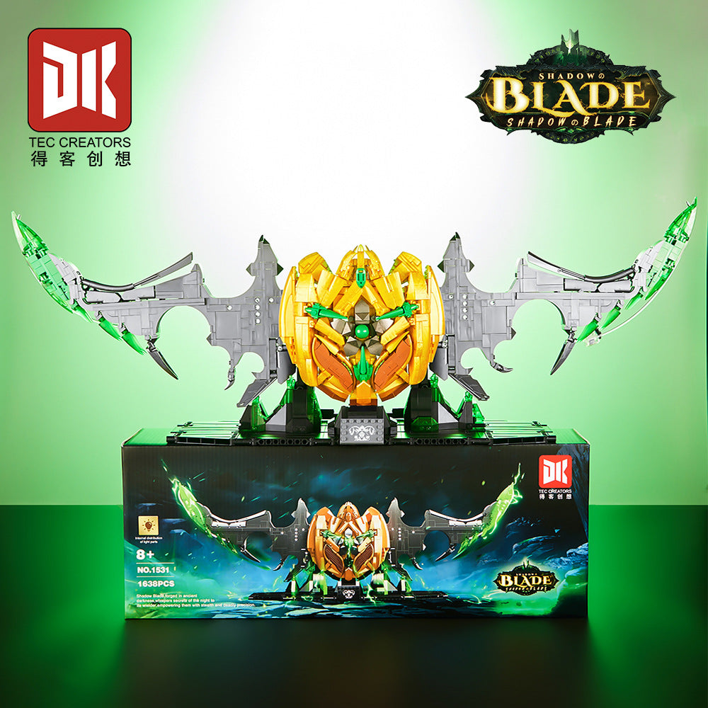 shadow blade with light - 1638 pcs | dk 1531 - 4