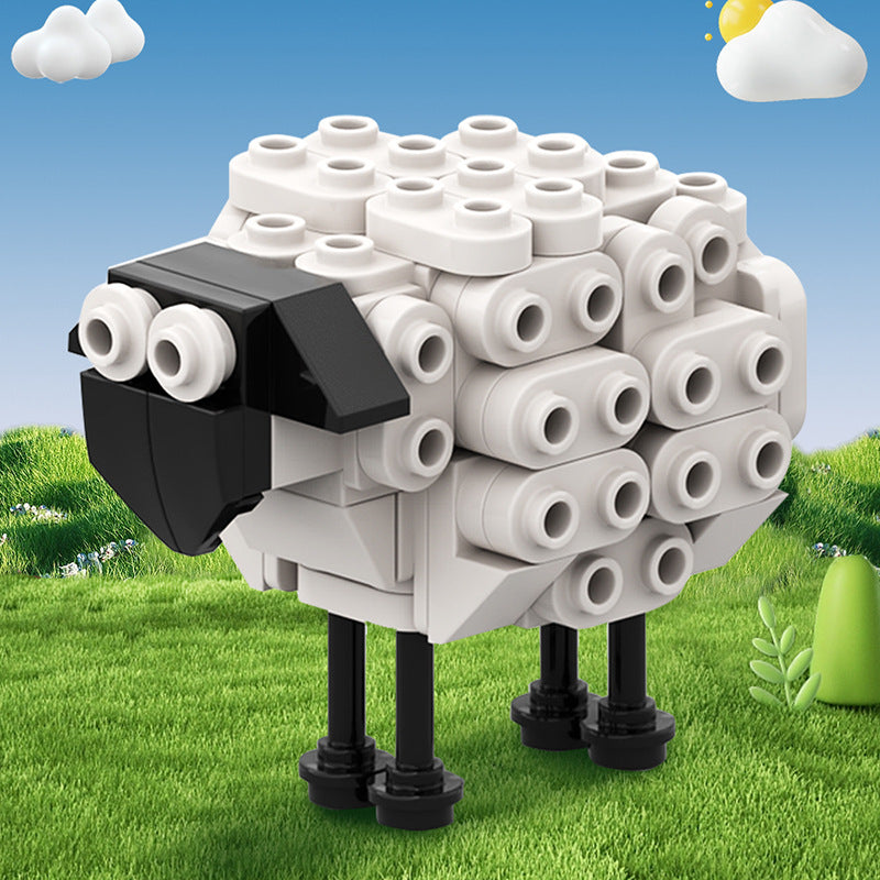 sheep building set | moc-107355 - 1