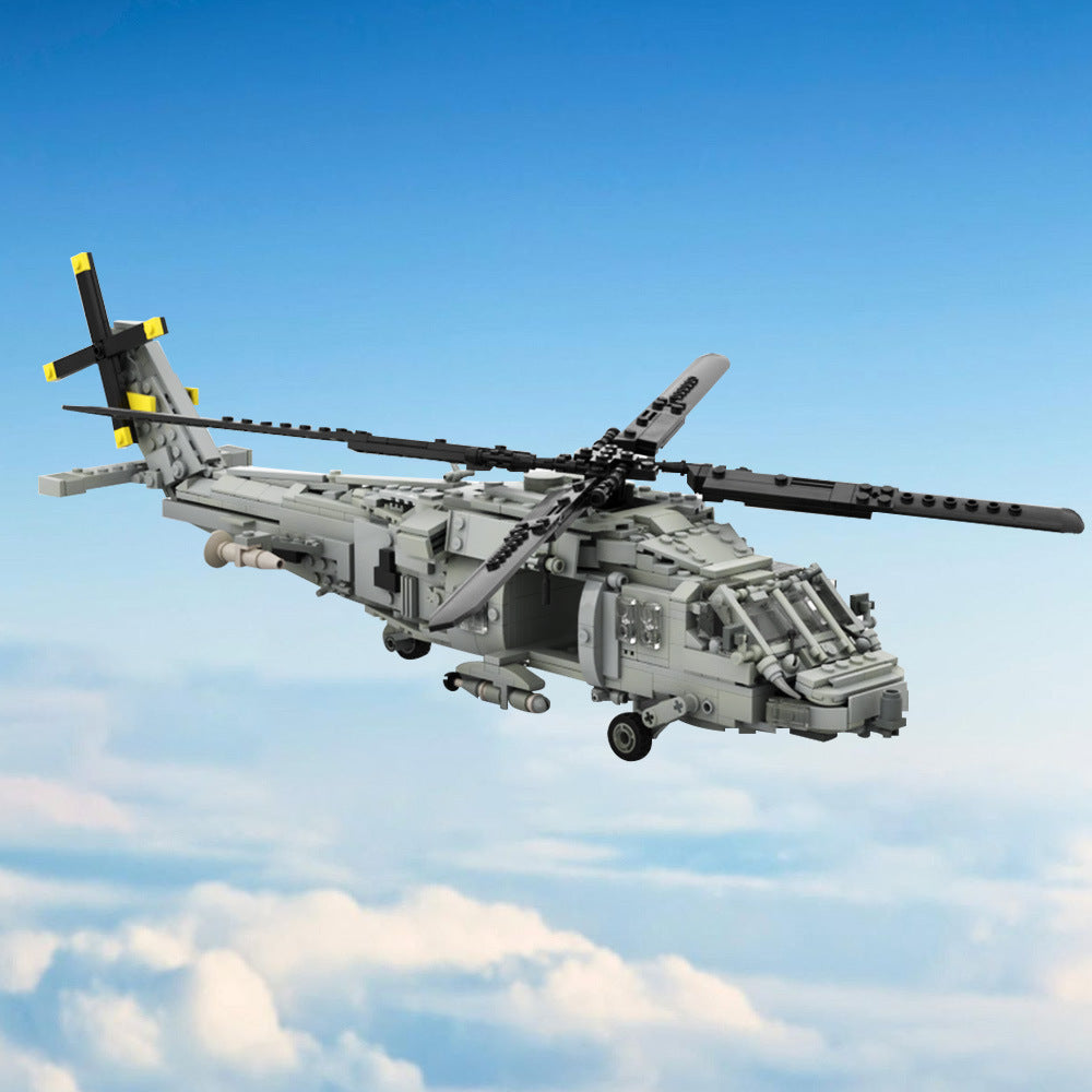 sikorsky sh-60 seahawk building set | moc-199069 - 1