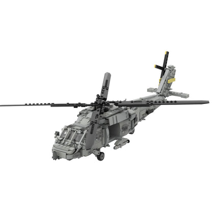 sikorsky sh-60 seahawk building set | moc-199069 - 5