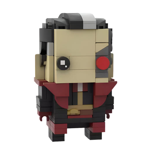 silco brickheadz building set | lego-compatible league moc - 1
