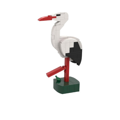 simple stork building set | moc-162608 - 4