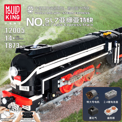 sl7 asia express train remote control - 1873 pcs | mouldking 12005 - 2