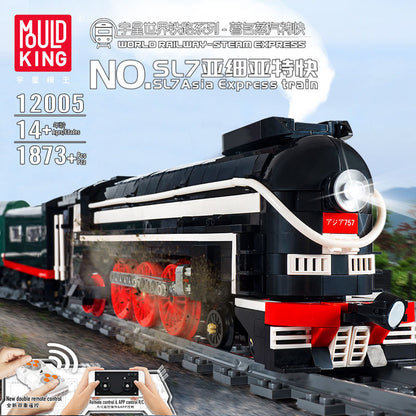 sl7 asia express train remote control - 1873 pcs | mouldking 12005 - 3