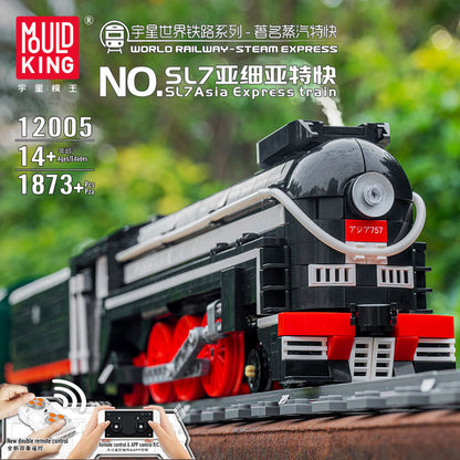 sl7 asia express train remote control - 1873 pcs | mouldking 12005 - 5