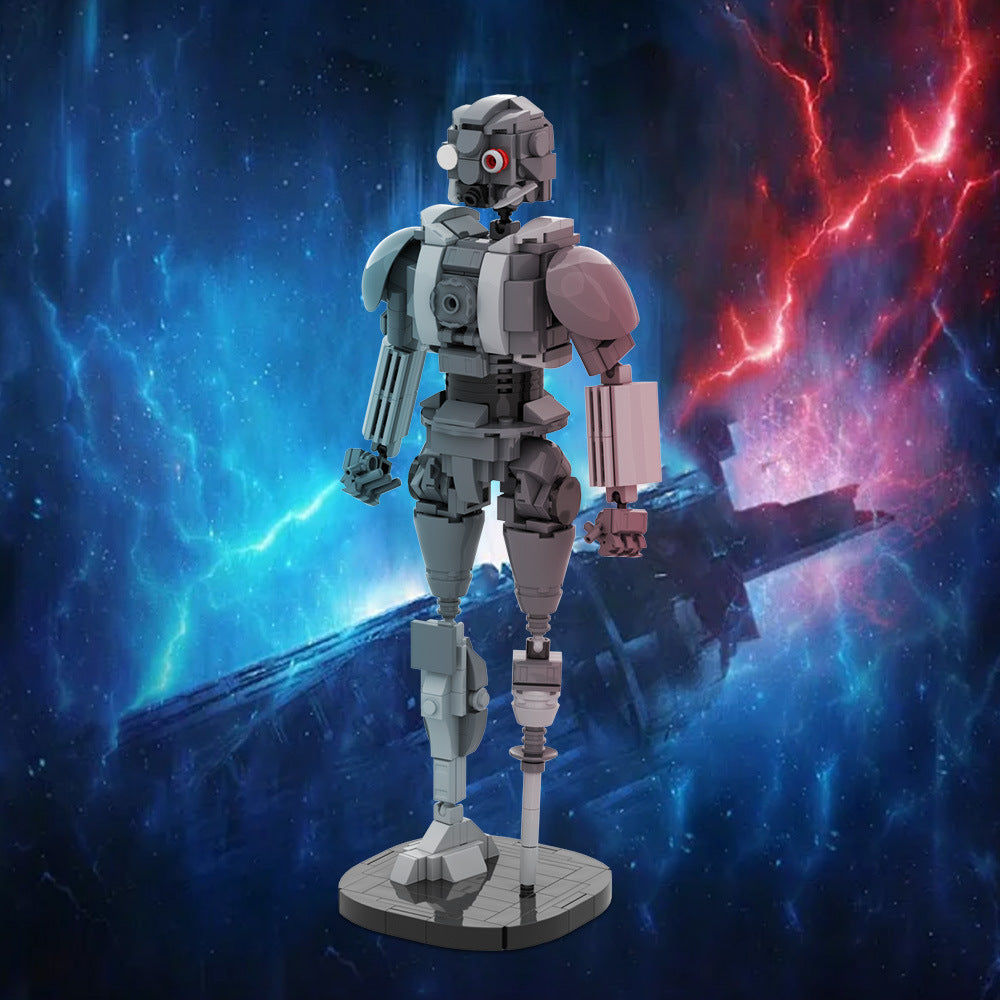 sm-33 mecha building set | skeleton crew | lego compatible - 1