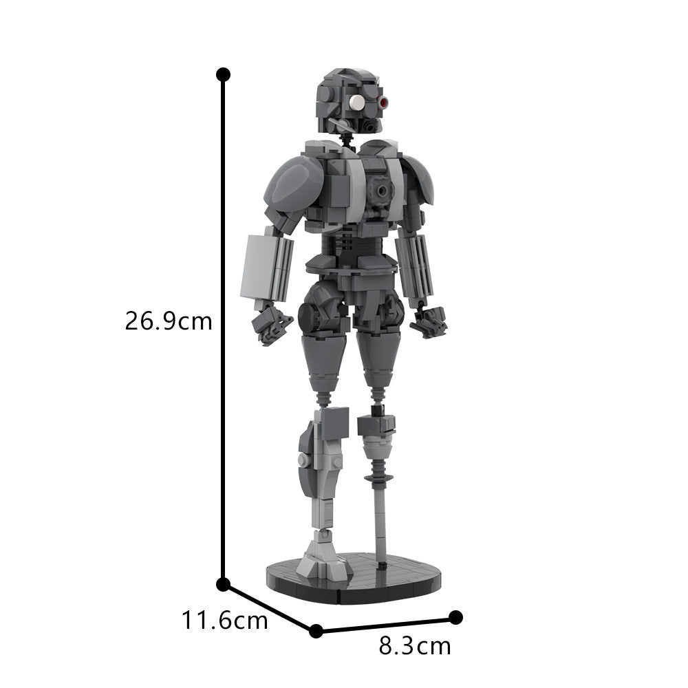 sm-33 mecha building set | skeleton crew | lego compatible - 4