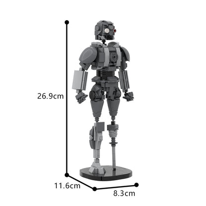 sm-33 mecha building set | skeleton crew | lego compatible - 4