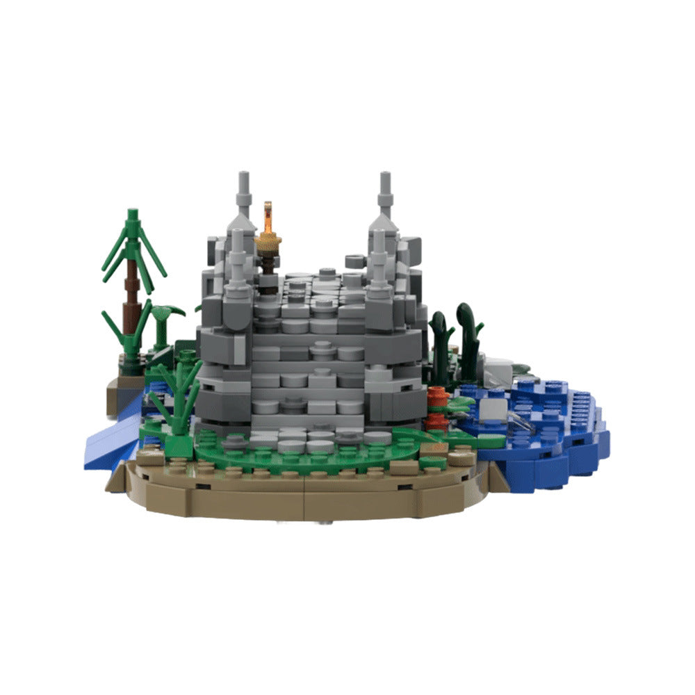 small medieval bridge building set | moc-219833 - 6