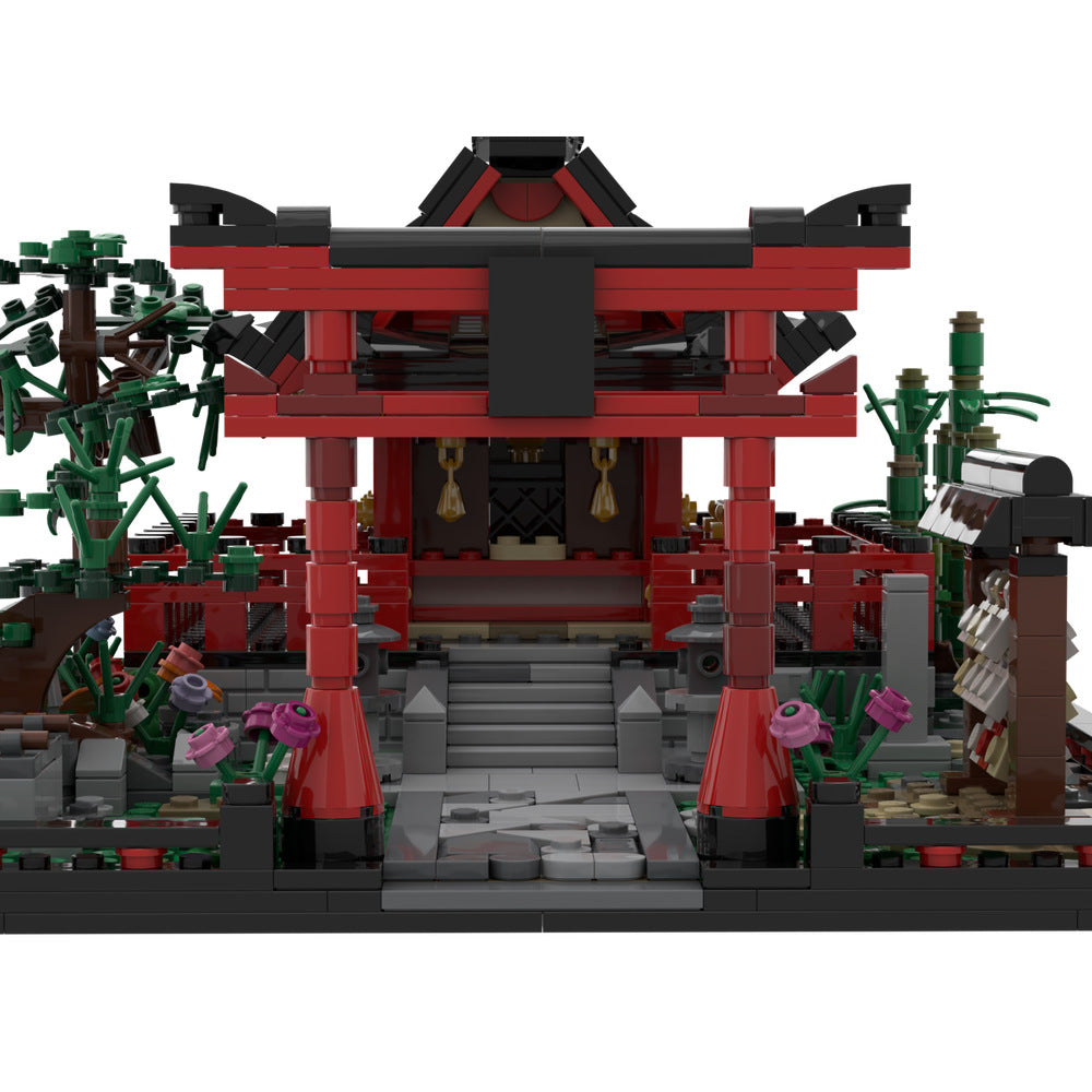 small shinto shrine building set | moc-186209 - 4