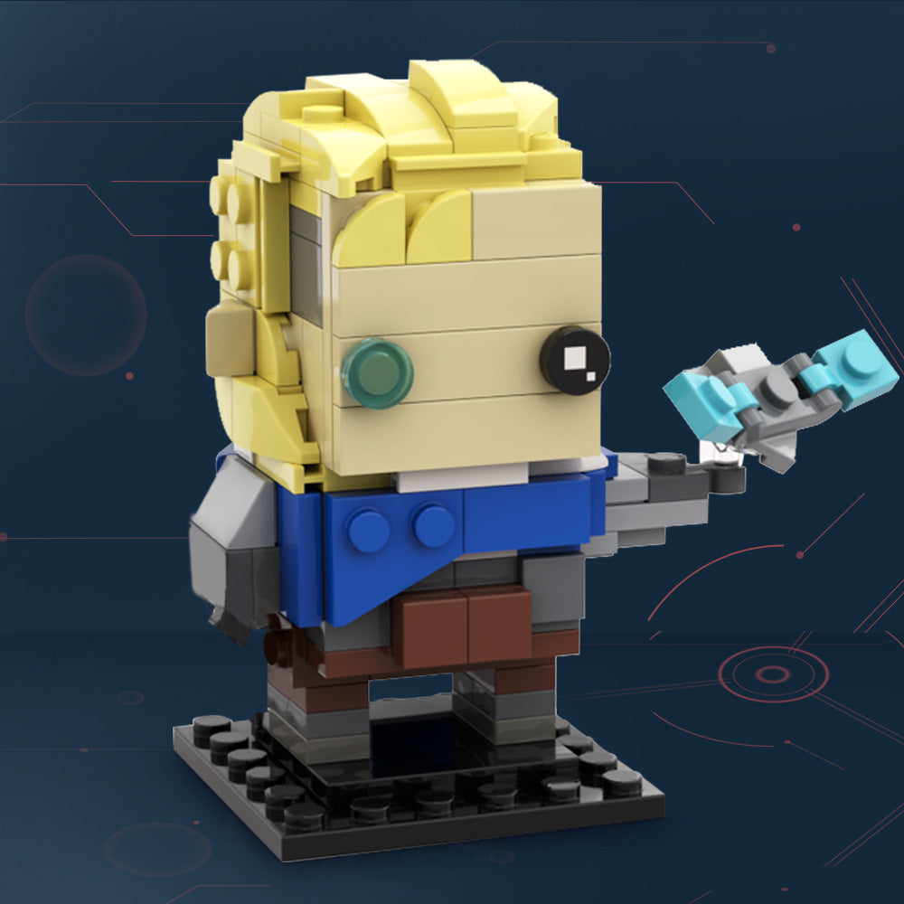 sova brickheadz building set | valorant | moc-131208 - 2