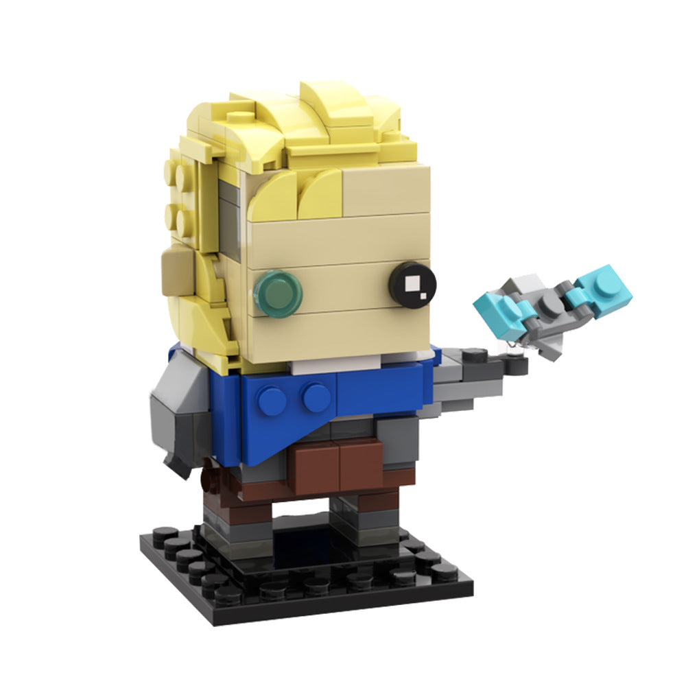 sova brickheadz building set | valorant | moc-131208 - 3