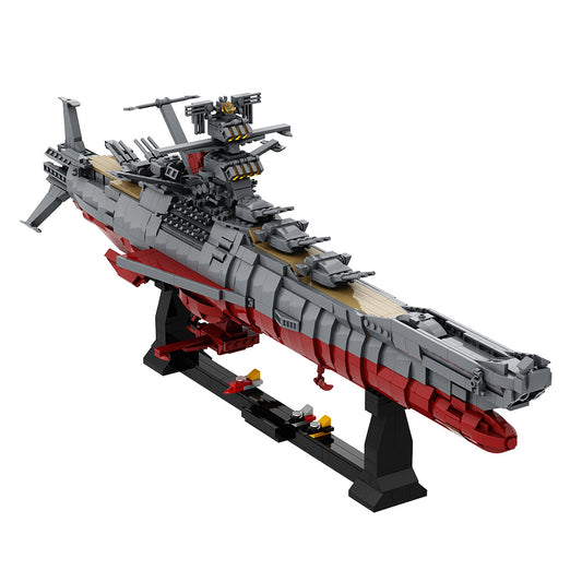 space battleship yamato moc building blocks - 3