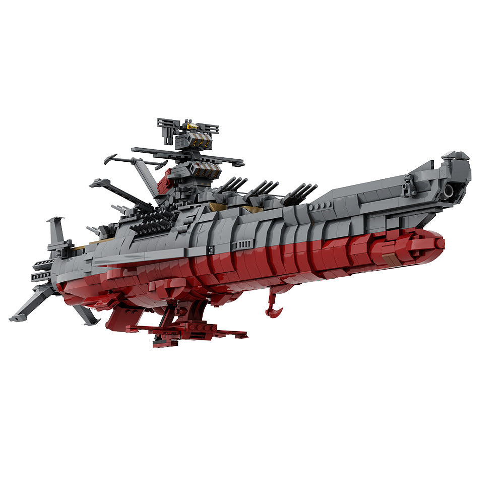 space battleship yamato moc building blocks - 5