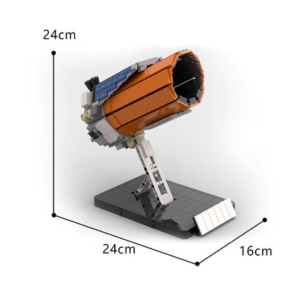 space kepler space telescope building set | moc-68559 - 6
