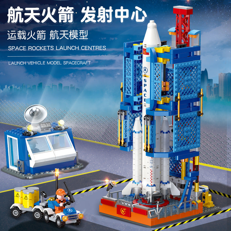 space rockets launch centers - 668 pcs | jiestar 59011 - 1