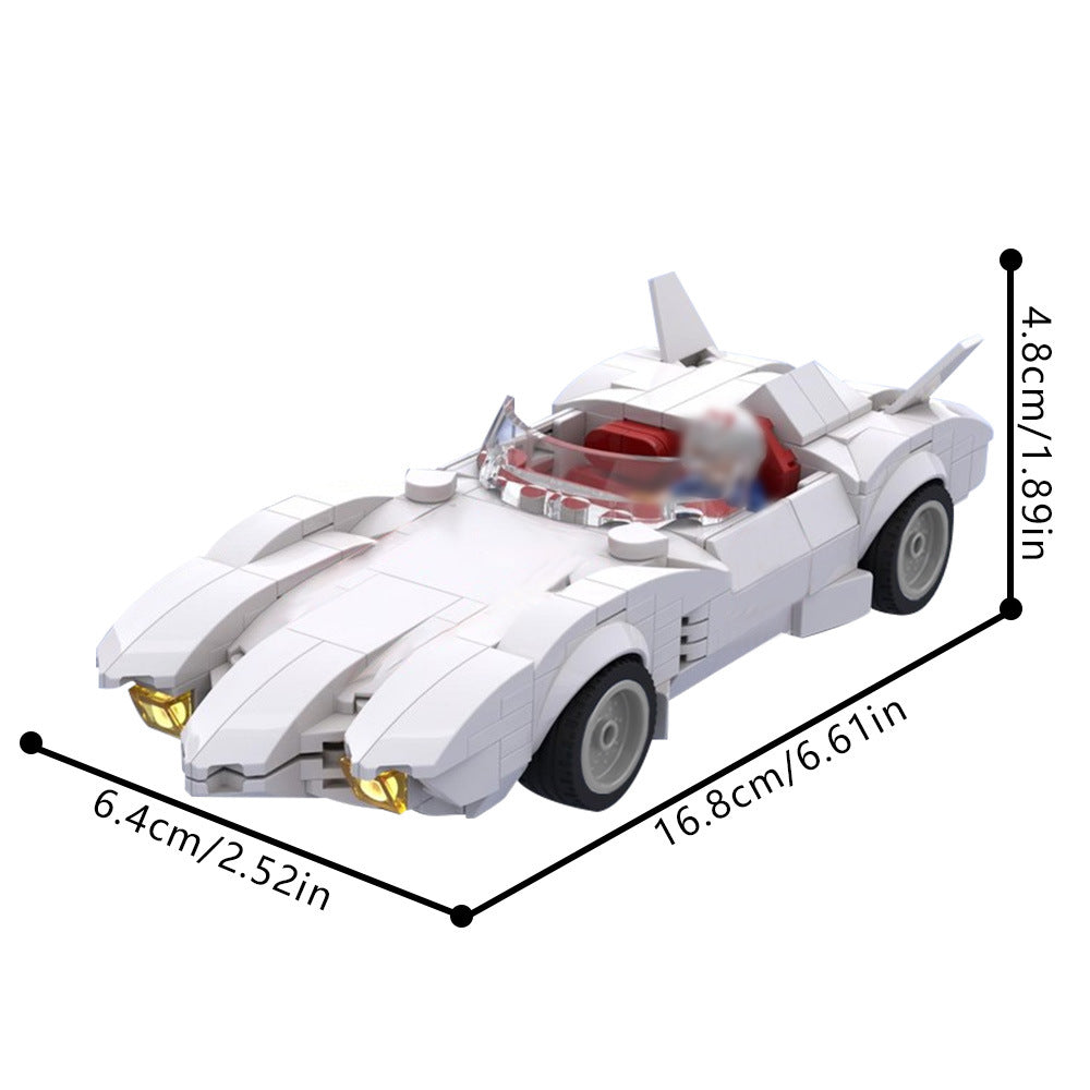 speed racer mach 5 building set | moc-192324 - 4