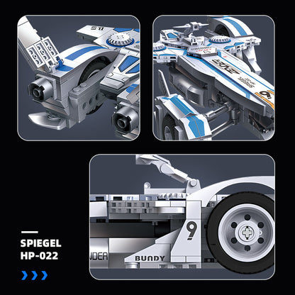 spiegel hp-022 formula racing - 596 pcs | jiestar 58080 - 3