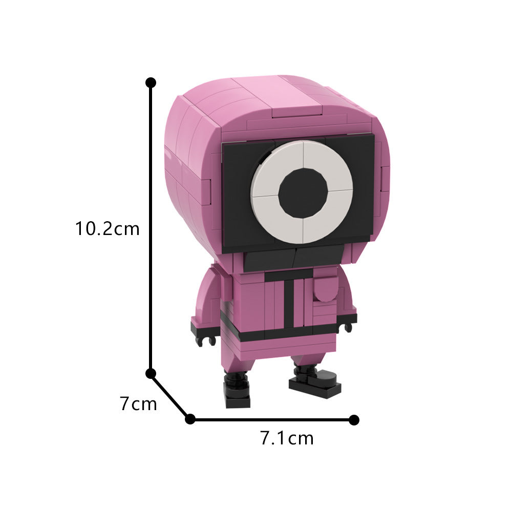 squid game building set | lego compatible - 3