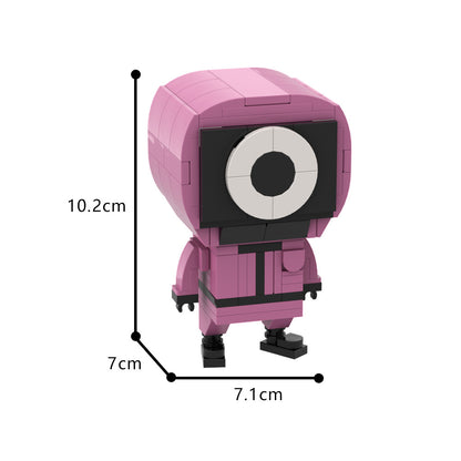 squid game building set | lego compatible - 3