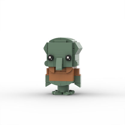 squidward brickheadz building set | lego-compatible spongebob moc - 3