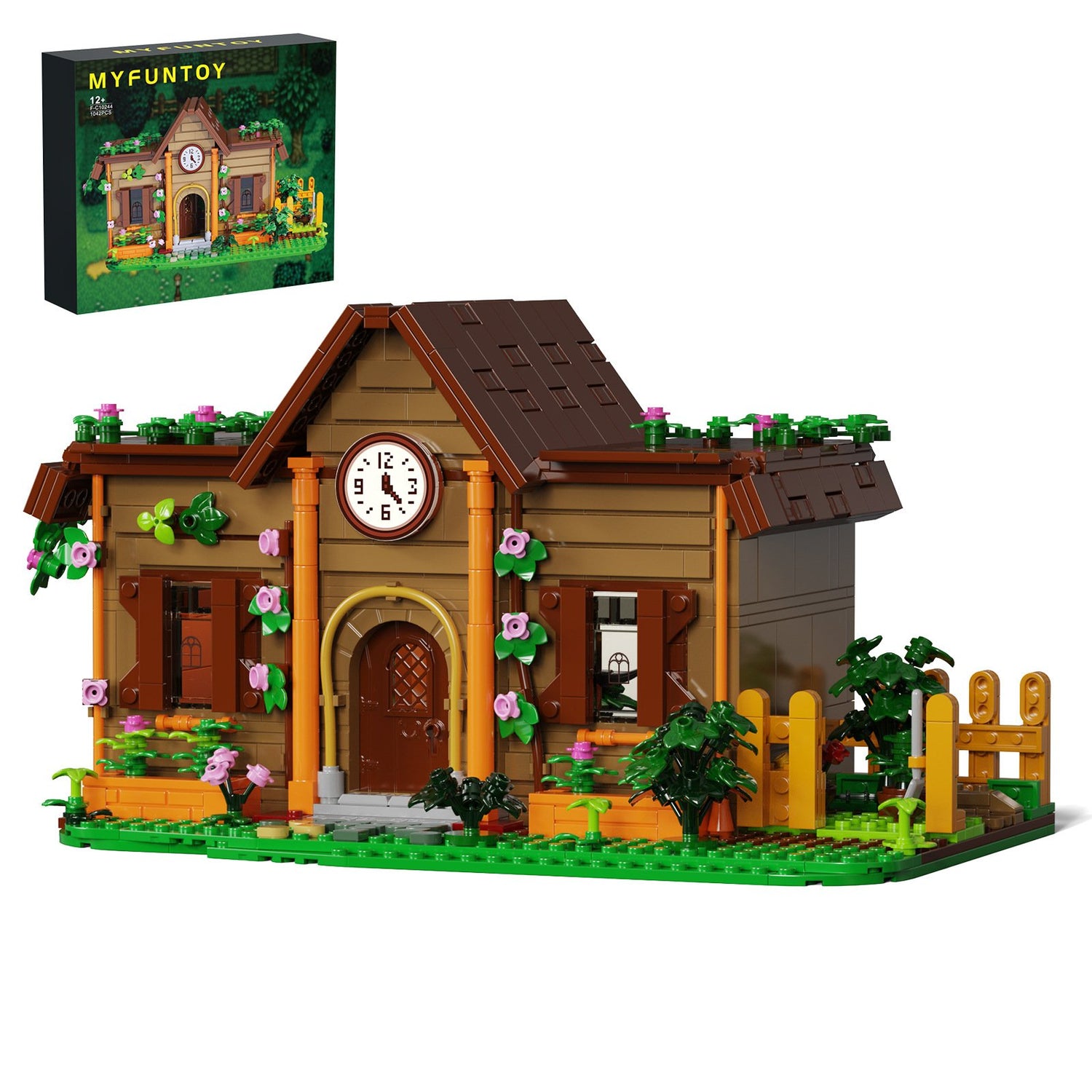 stardew valley - community center building blocks - 1042 pcs - 1