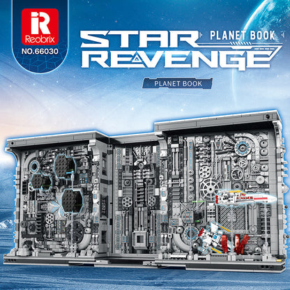 stasr revenge planet book building blocks set - reobrix 66030 - 1