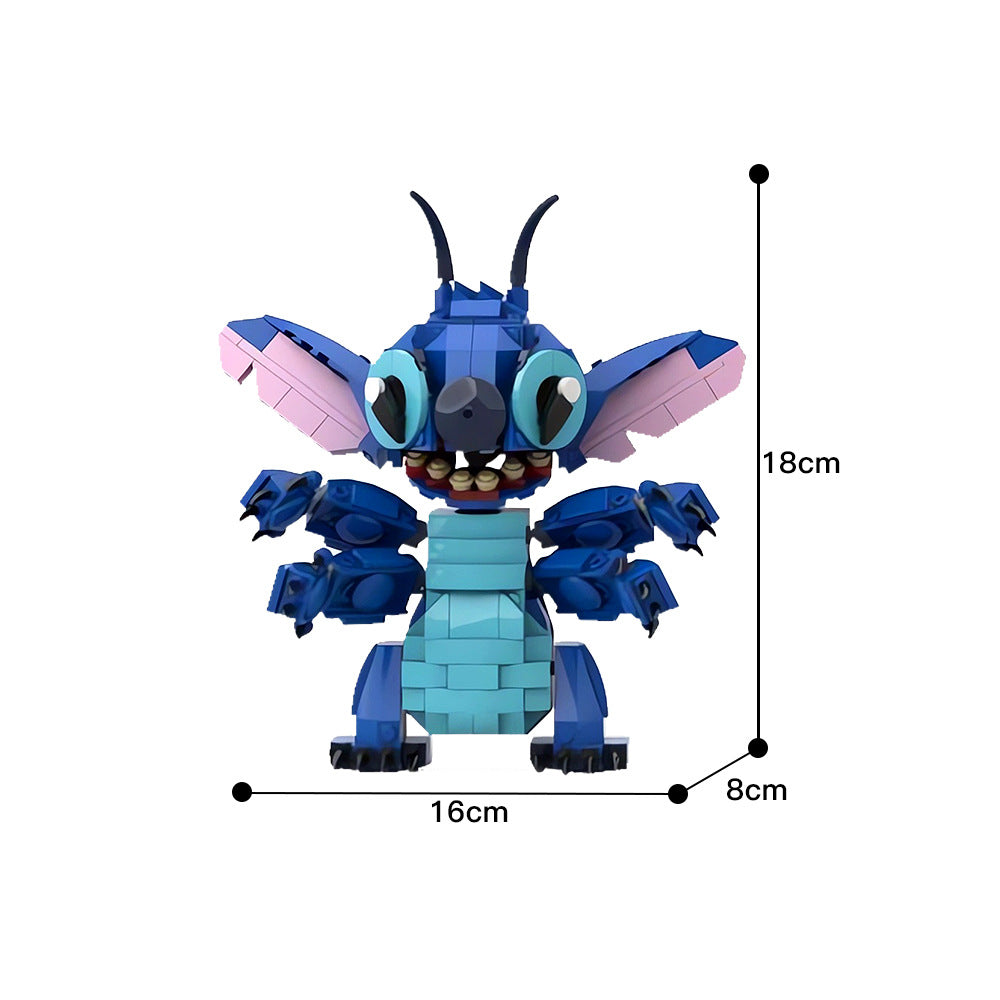 stitch building set | angry version | moc-146427 - 3