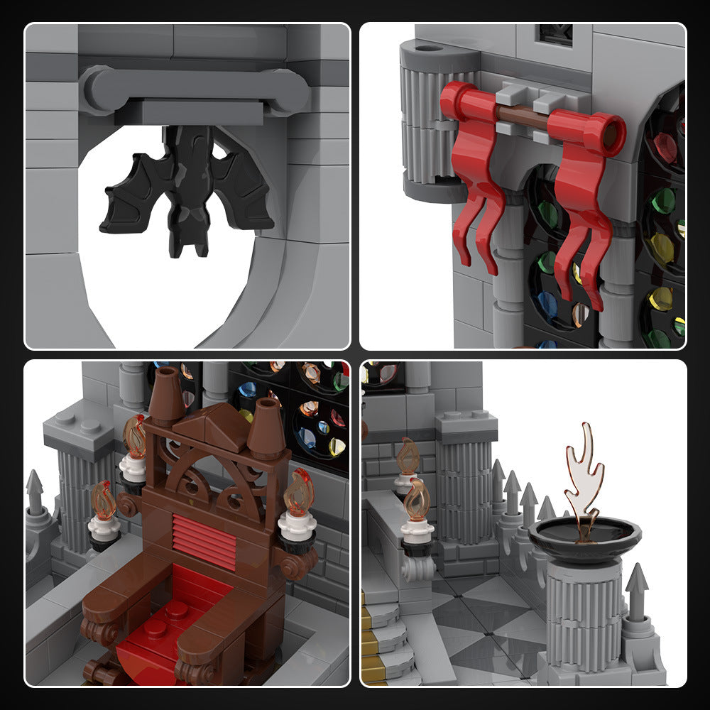 strahd's throne room building set | dungeons and dragons | moc-196572 - 5