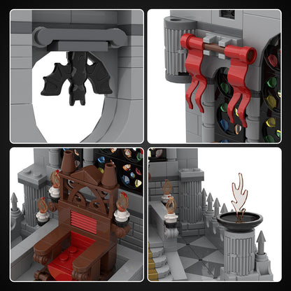 strahd's throne room building set | dungeons and dragons | moc-196572 - 5