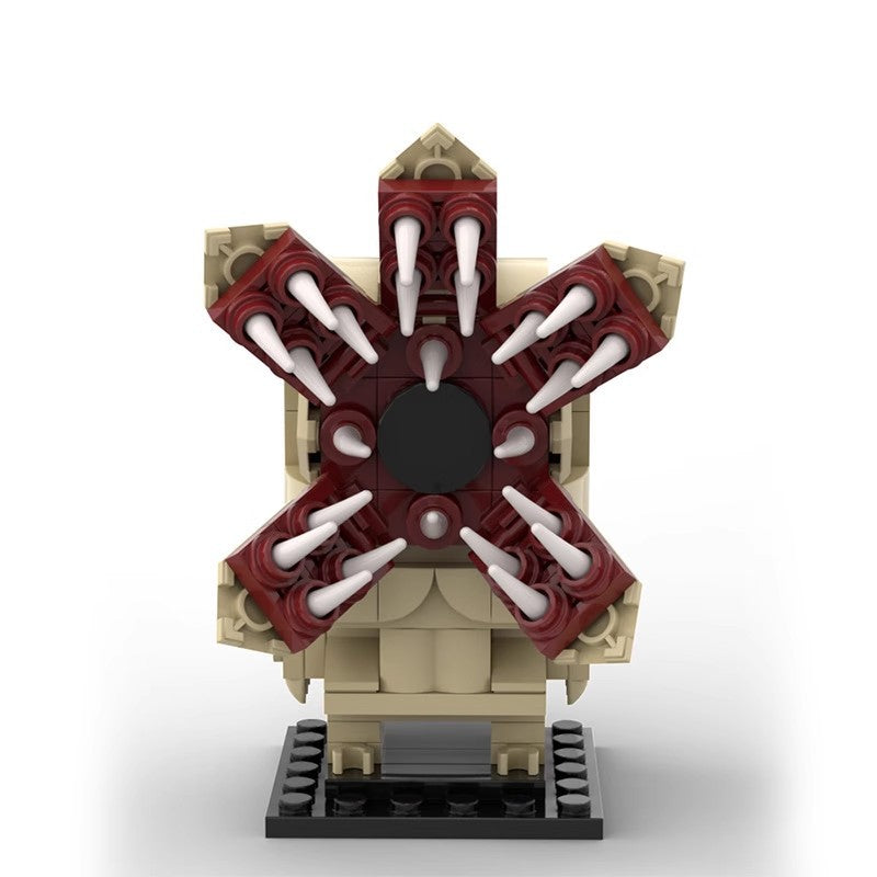 stranger things demogorgon moc brickheadz building set | moc-35522 - 1