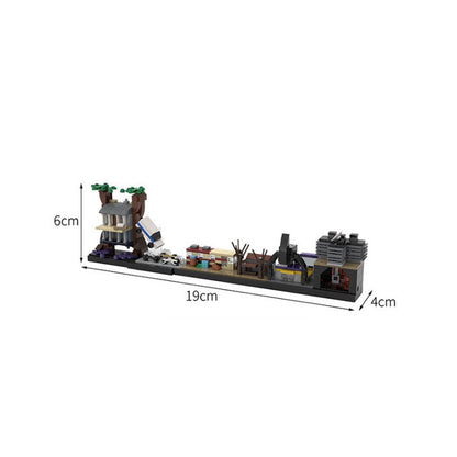stranger things skyline architecture | moc-26283 - 1