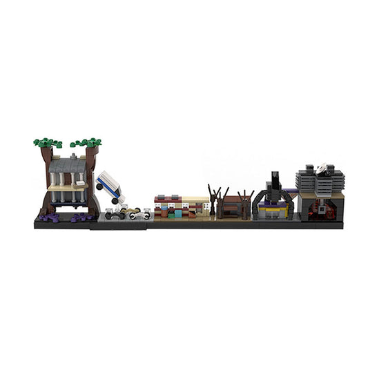 stranger things skyline architecture | moc-26283 - 4