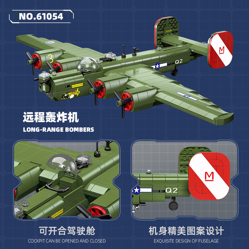 strategic bombers armed forces - jiestar 61054  61055 - 2