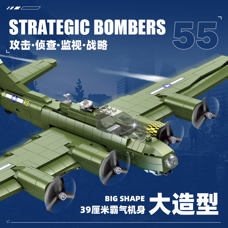 strategic bombers armed forces - jiestar 61054  61055 - 3