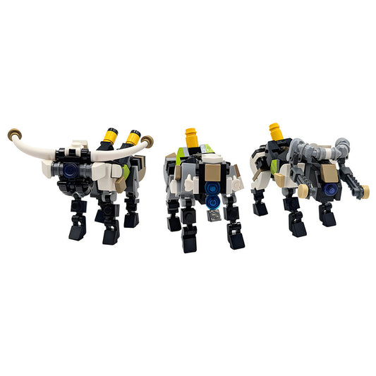 strider, broadhead, and charger building set | horizon | moc-118444 - 2