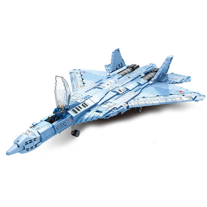 su-57 fifth generation heavy fighter block set - juhang 88016 - 5