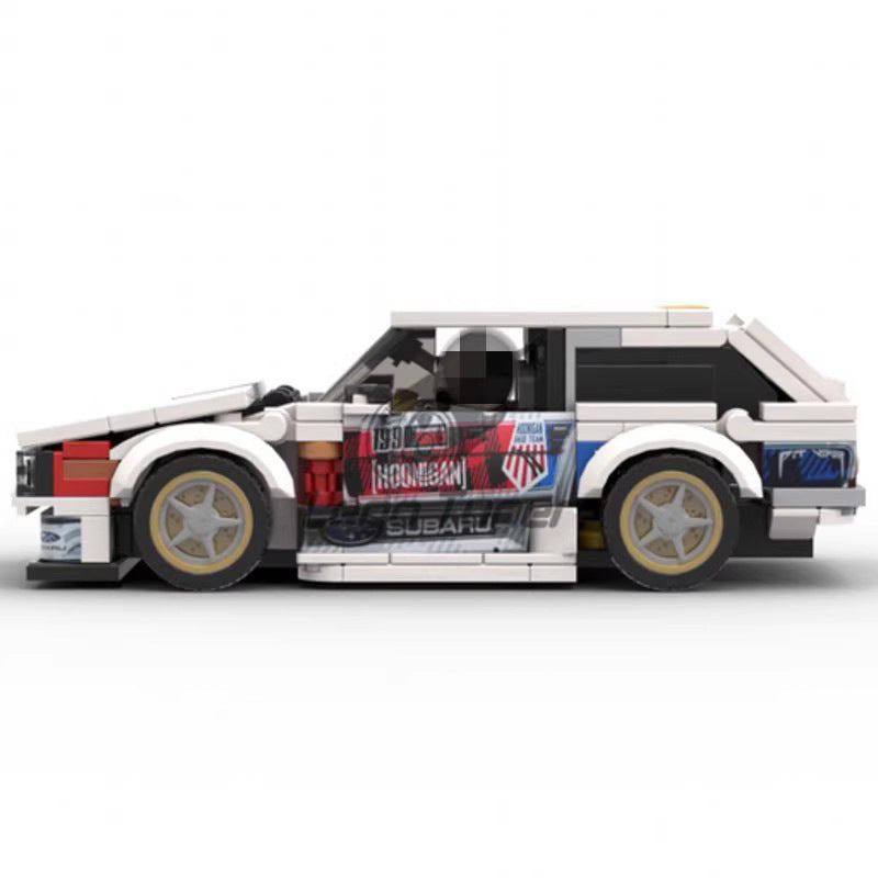 subaru family huckster building set | moc-134669 - 2