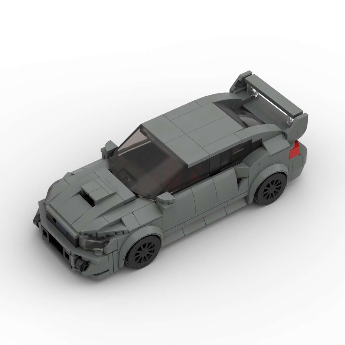 subaru impreza wrx sti building set | moc-70675 - 2