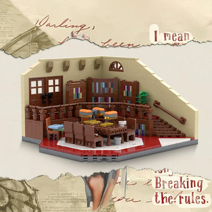 sunnydale high school library building set | buffy the vampire slayer | moc-99148 - 2