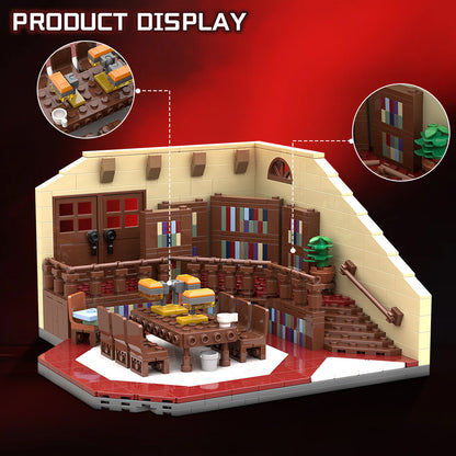 sunnydale high school library building set | buffy the vampire slayer | moc-99148 - 3