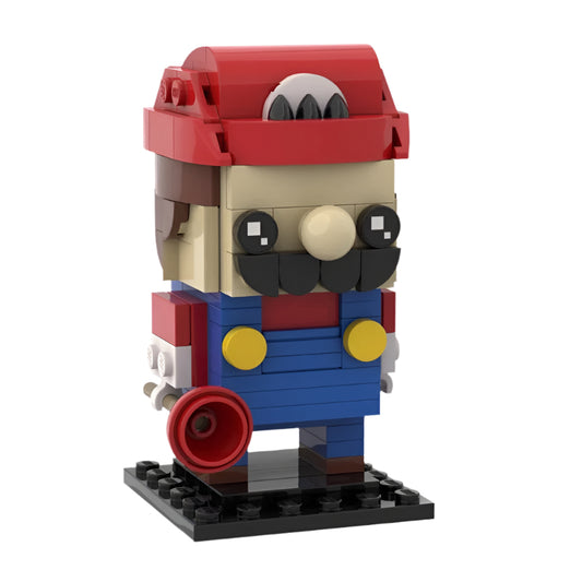 super mario brickheadz building set | moc-40648 - 1