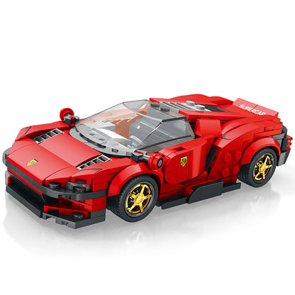 supercar sp3 building block racing car - reobrix 11027 - 5