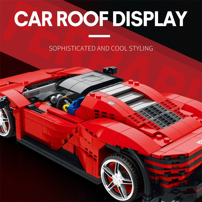 supercar sp3 racing car building block - 1168 pcs reobrix 11026 - 3