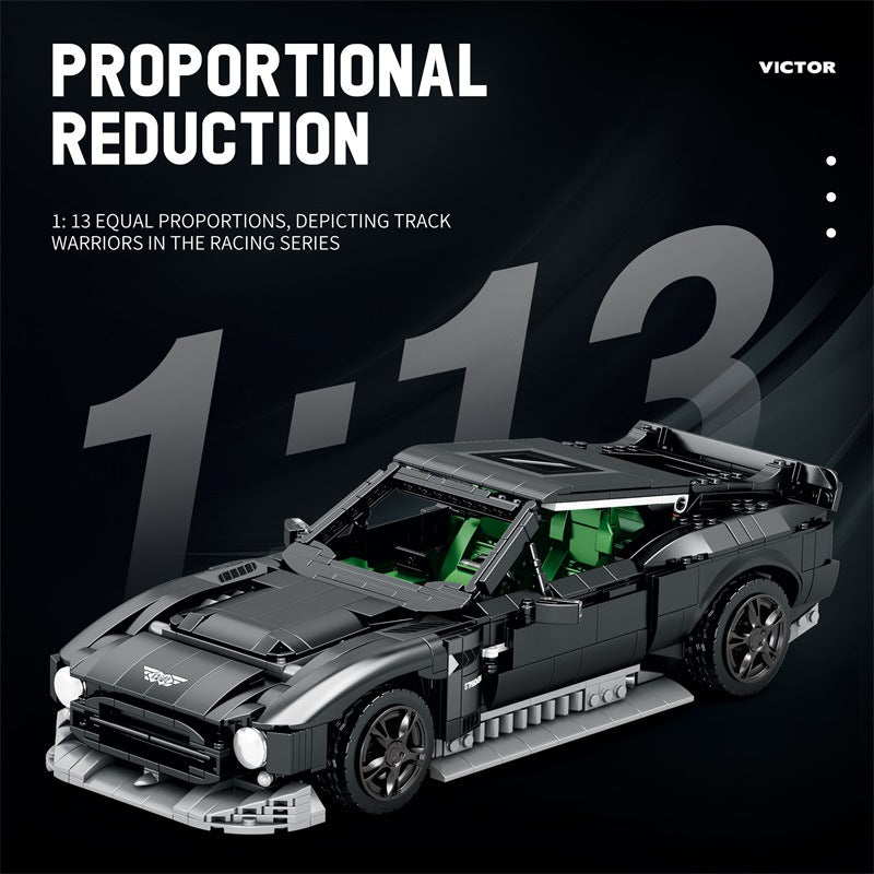 supercar victo  racing building block - reobrix 11028 - 3