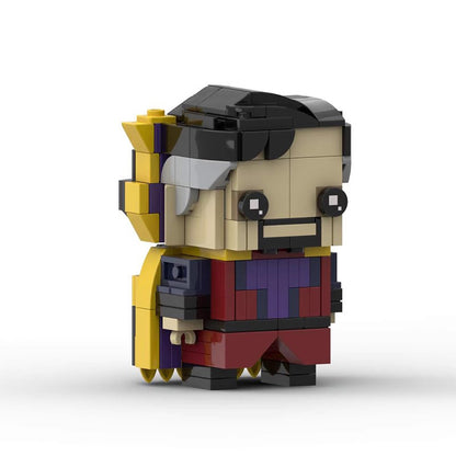 supreme doctor strange brickheadz moc set | lego-compatible - 4