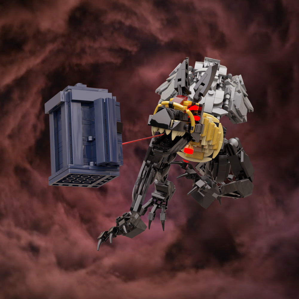 sutekh and tardis building set | doctor who | moc-206042 - 1