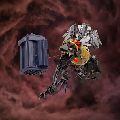 sutekh and tardis building set | doctor who | moc-206042 - 1