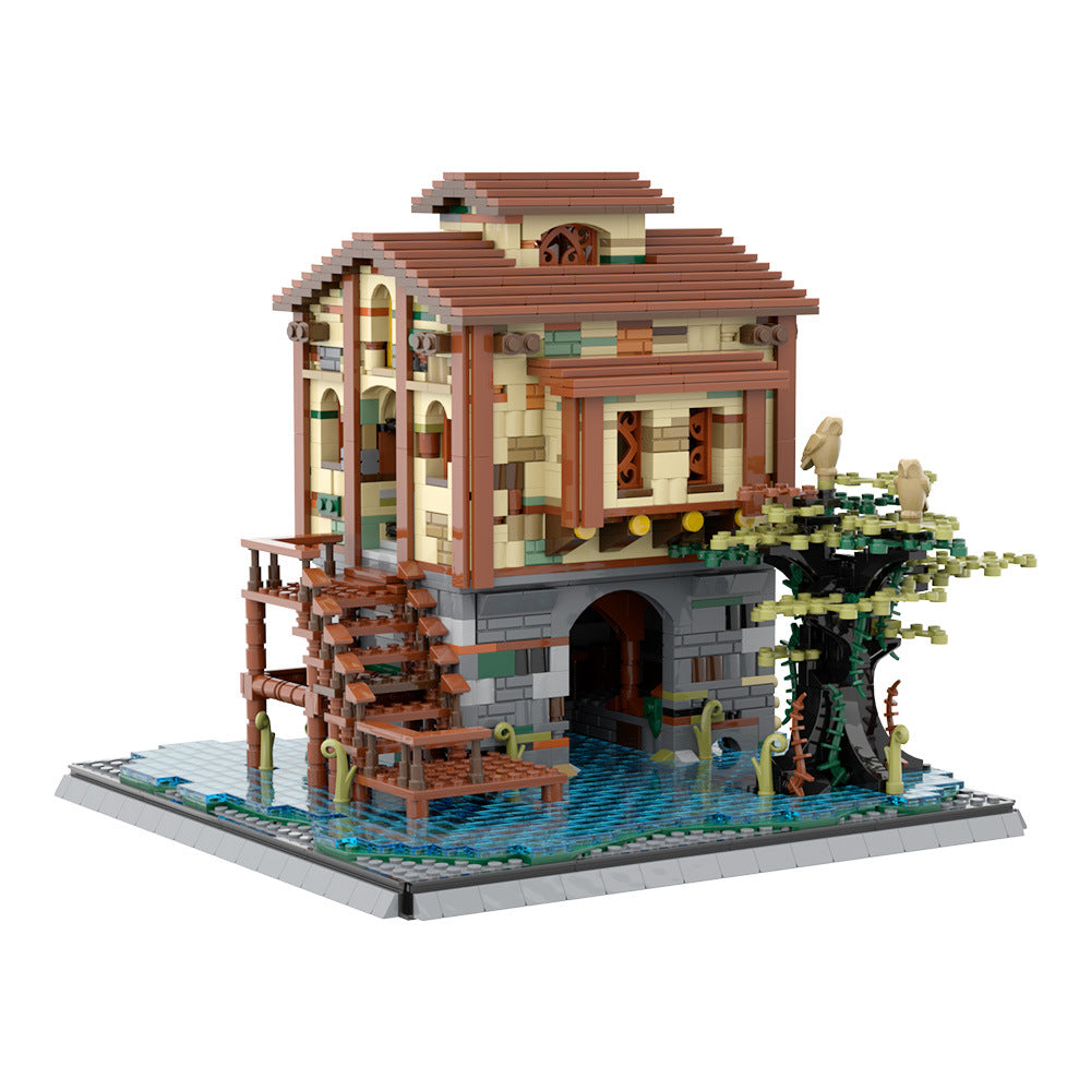 swamp hideout building set | moc-29779 - 2
